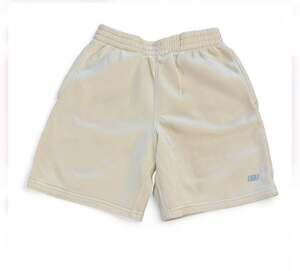 Skechers women Relaxed Fit Fleece Sweat Shorts in Beige Body